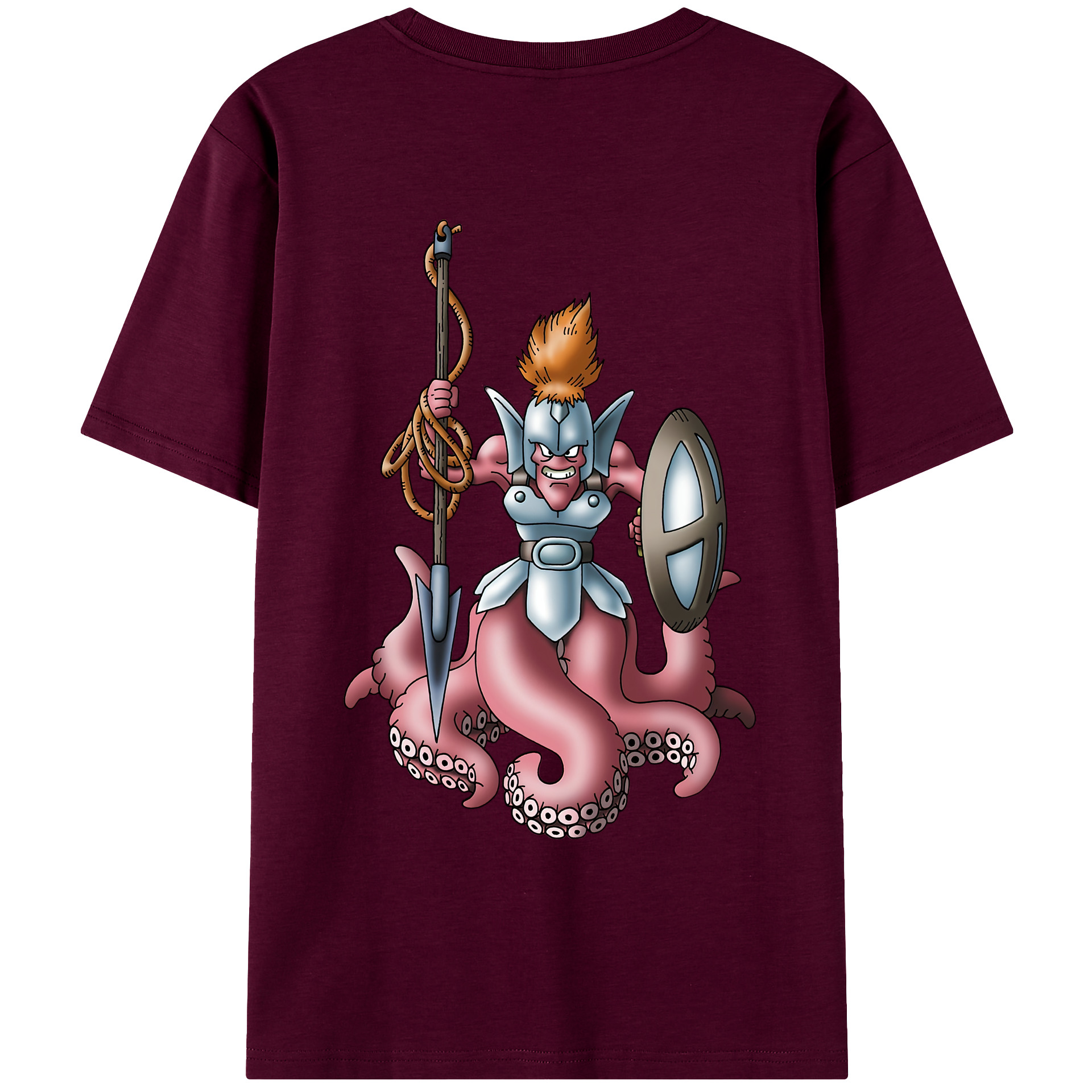（画像用） ドラゴンクエスト Doragon Kuesuto Dragon Quest レディース半袖Tシャツ(バックプリント)